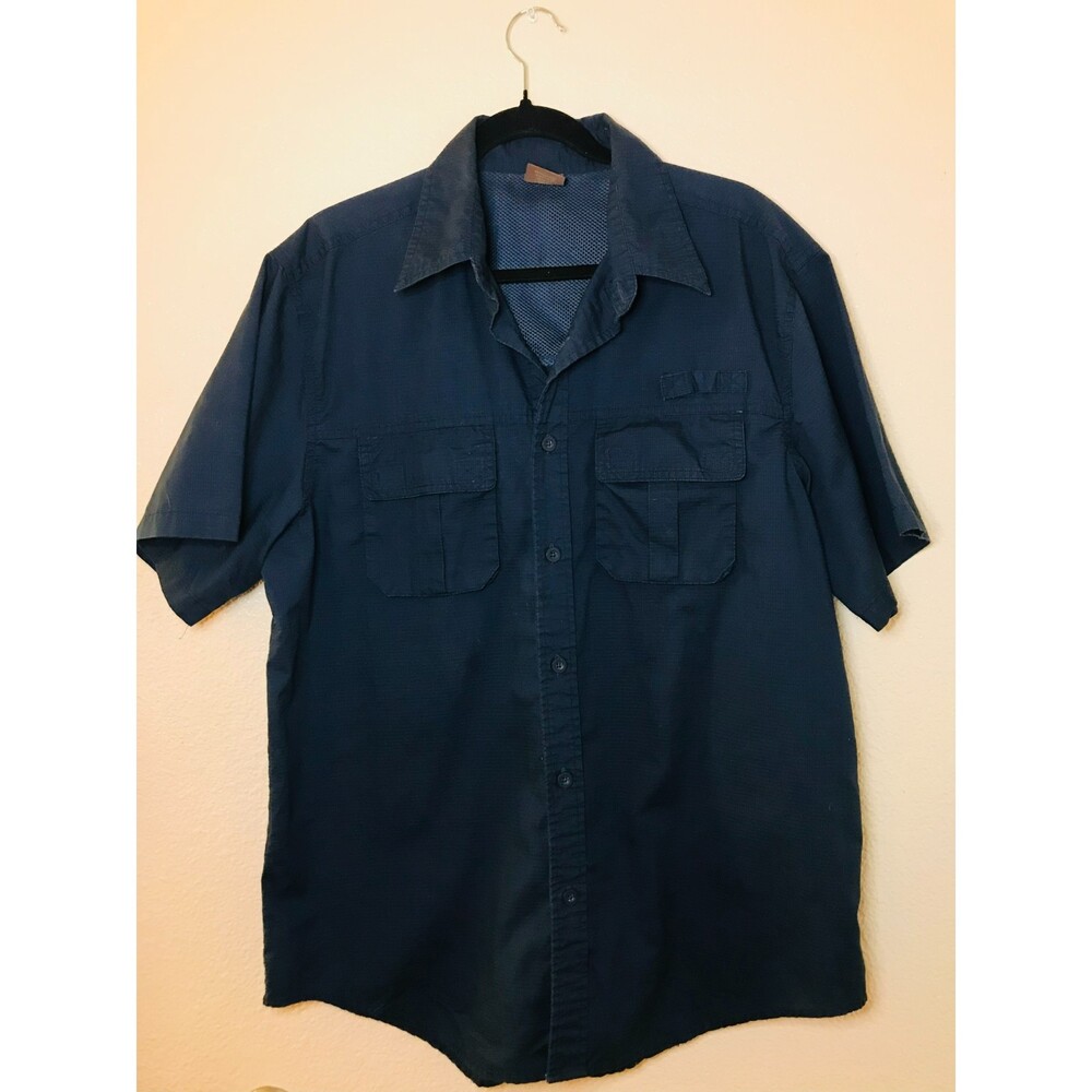 Great Northwest Clothing Co. Men's Vented Outdoor Fishing/Camping Shirt, Size L